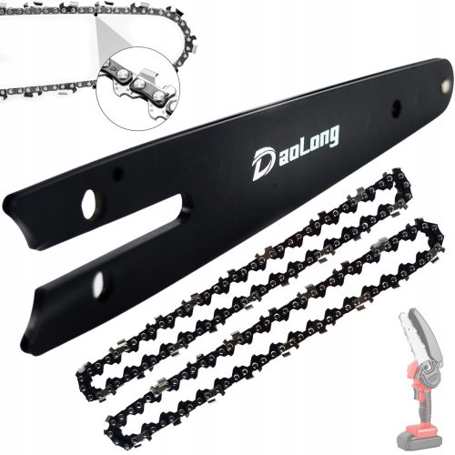 Guide bar + chain set Silvertools bar set + 2 6-inch chains