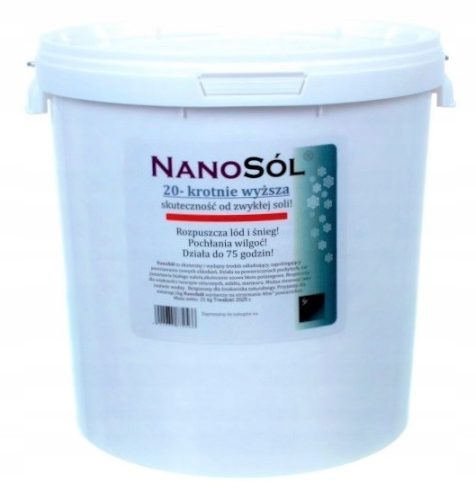 Road salt, anti-ice road salt Nano salt 25 kg