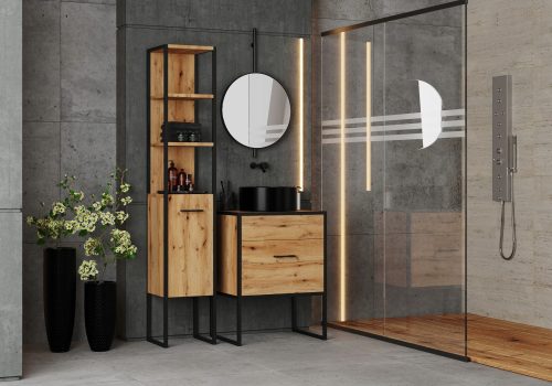 bathroom furniture LOFT, bathroom set AURA