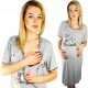  Evila-Shop nightdress gray size L