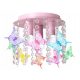  RKlight E27 ceiling light pink and purple