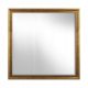 Bathroom mirror Donum Artis wall mirror, square, plastic frame, 784 x 784 mm