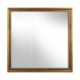 Bathroom mirror Donum Artis wall mirror, square, plastic frame, 784 x 784 mm