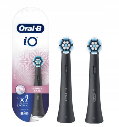  ORIGINAL ORAL-B iO GENTLE CARE TIPS CZA 2 pcs