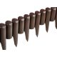 Edgings for the garden - Plastic garden edging Duda-pol 1500 cm x 13 cm brown