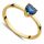  GOLDEN ENGAGEMENT RING WITH HEART 333 SIZE 7-24