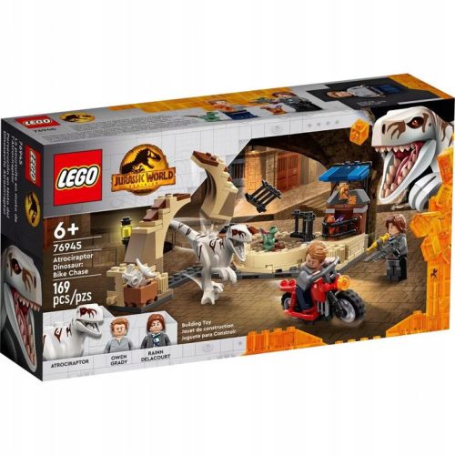  LEGO JURASSIC WORLD MOTOR Chase Set 76945