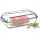 GLASS BAKING PAN Rectangular casserole dish Kadax Dimensions: 35 x 19.5 x 11 cm 3.95 l