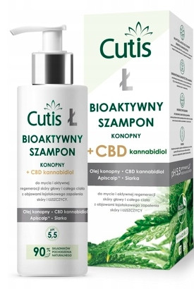 Hemp & CBD Psoriasis Shampoo for Scalp and Skin Relief - 200 ml