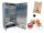  GOLIATH Smokehouse Stainless steel + stove + gas