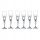 Glasses and cups Sparkling wine glasses Fl1 Melodia transparent 160ml 6 pcs.