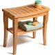 Bathroom shelves EVG ba-02 bathroom stool made of bamboo