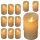 Candles LED Candle Dancing FIRE EFFECT FOR GRAVES DDK 12 pcs.