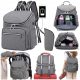  Stroller Bag, USB Travel Backpack FOR Mom and Dad