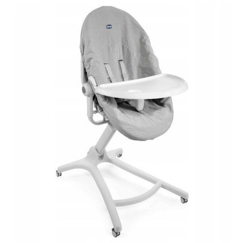  Accessory set for the Chicco Baby Hug feeding chair, grey, 2-piece.