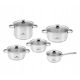  Gerlach First pot set, stainless steel, 10 pcs.