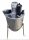 Shredder for branches, wood and bark LAN-4 electric shredder, stainless steel