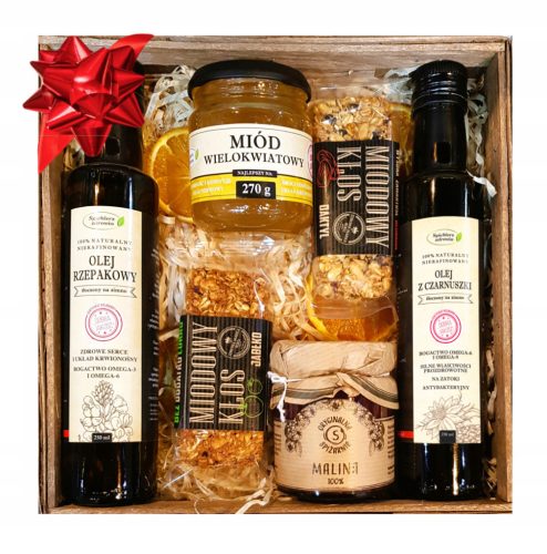  GIFT BASKET GIFT SAINT OILS HONEY CONFI BARS