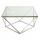  HowHomely Diamanta square coffee table 80 x 80 x 46 cm, shades of grey