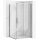 Rea Rapid shower cubicle with hinged doors 130 x 80 cm