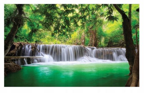 Photo wallpaper WATERFALL MODERN 3D EFFECT 416x254