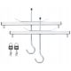 Higher basket holder 50 kg