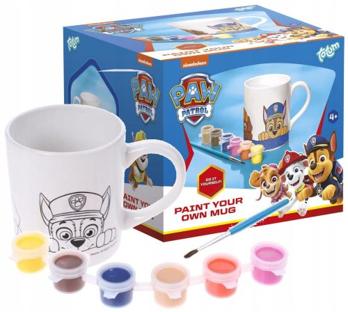  Painting cup with Totum Paw Patrol colors 250 ml