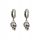  Elegant GOTHIC silver earrings SKULL silver