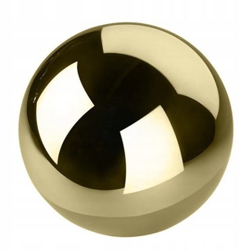  GOLD stainless steel ball 10 cm - Gold