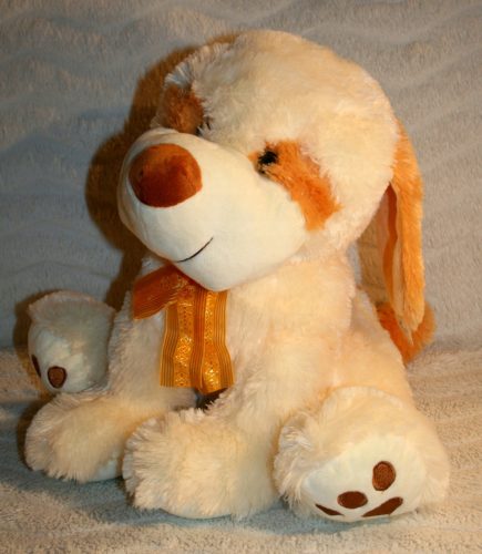  PLUSH MASCOT DOG LARGE NEW WITH LABEL