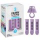 3-pack DAFI bottle filters + COLORS cap