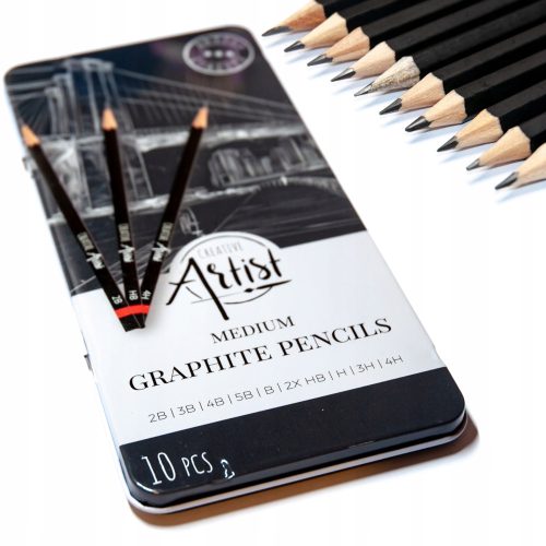  Art Sensation B, H, HB pencil set 10 pcs.