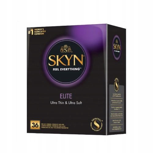  UNIMIL SKYN ELITE CONDOMS BOX 36 PCS
