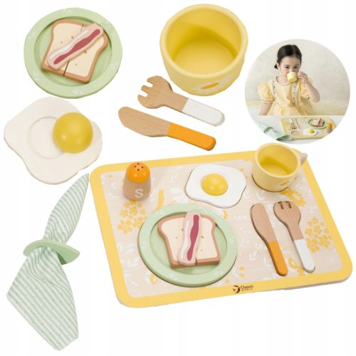  BREAKFAST SET WOODEN KITCHEN CLASSIC WORLD