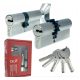 Delta lock insert with 5 keys