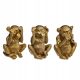 Decorative figures and sculptures for the home Monkey set consisting of three monkeys