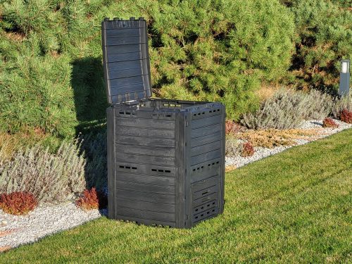 Composter - Prosperplast 1-Kammer-Composter, 280 l, black
