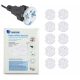  COVERS FOR CONTACT SOCKETS TIKOLA 10 pieces