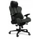  Yumisu 2050 Gaming Chair, Black and Grey Fabric