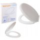  Estiva JUST toilet seat, white polypropylene