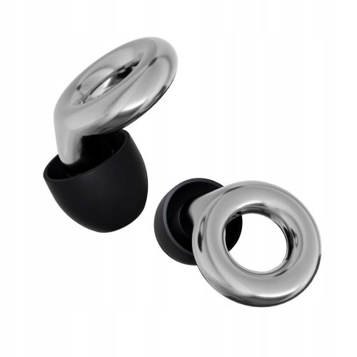  Loop EXPERIENCE SILVER hearing protectors, grey and silver tones