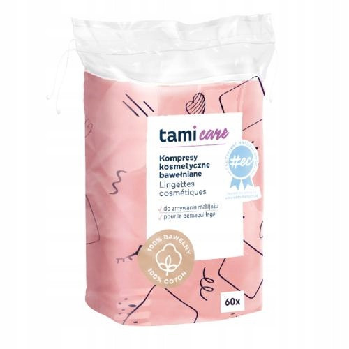 Tami MyCare cosmetic pads 60 pieces white