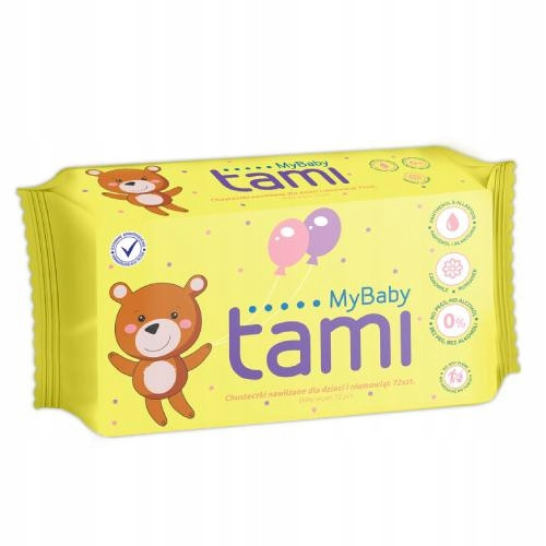  TAMI WET WIPES FOR CHILDREN 72pcs