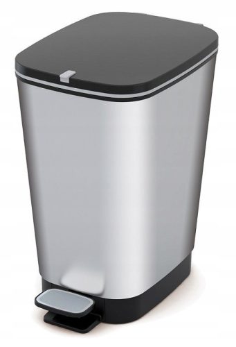 Waste bin and separation bin Kis Chic 30l silver waste bin