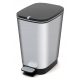 Waste bin and separation bin Kis Chic 30l silver waste bin