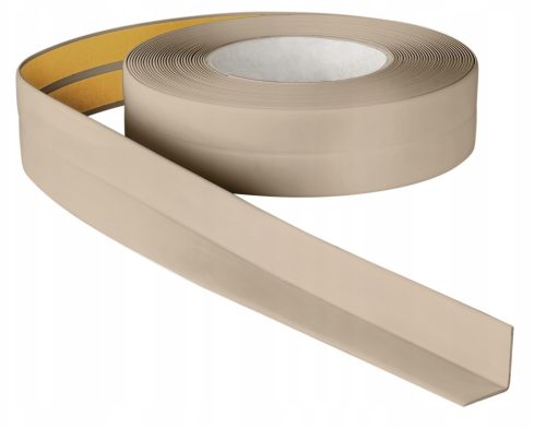 Profipvc PVC strip 18 x 18, length 1000 cm, beige