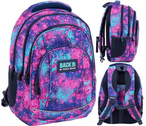 Large 26L Youth Backpack with Multiple Compartments and Laptop Sleeve