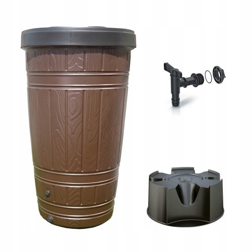  Prosperplast Woodcan rainwater tank brown 265 l