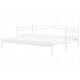  Metal Double Bed Beliani Metal Bed Frame Bedroom Frame 80x200 White