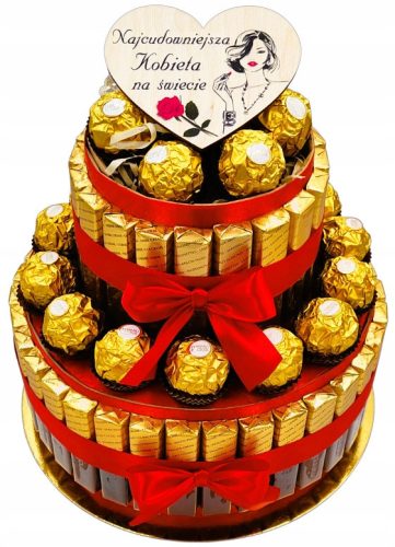  MERCI Cake Gift Basket Sweets Set Birthday Box 18 prezentibalon_pl